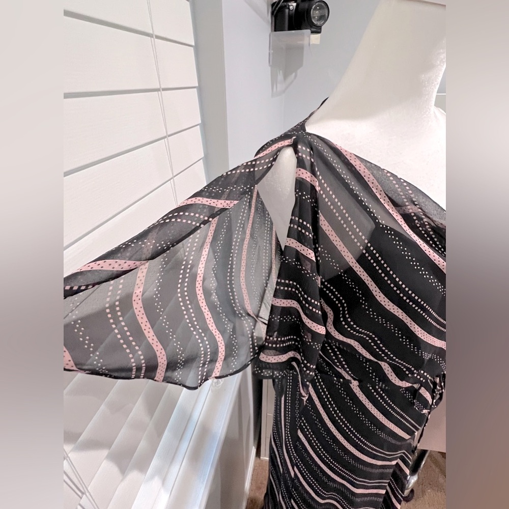 Express Vintage‎ 100% Silk Dress - Picture 3 of 6